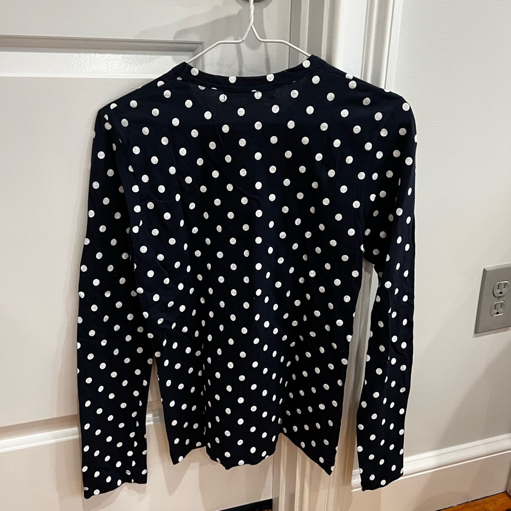 comme de garçon play polka dot shirt - Picture 2 of 7